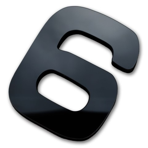 ZEGAR ŚCIENNY DIY BAST 3D CZARNY