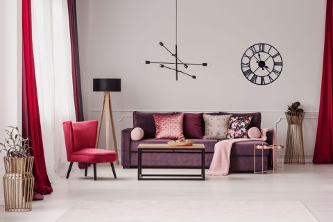 ZEGAR ŚCIENNY ROMAIN 50CM