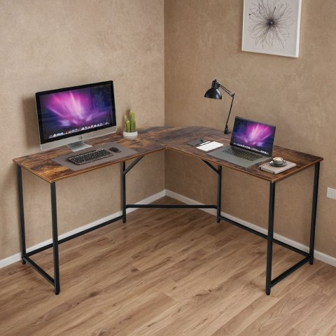 BIURKO NAROŻNE BRAGA RUSTIC