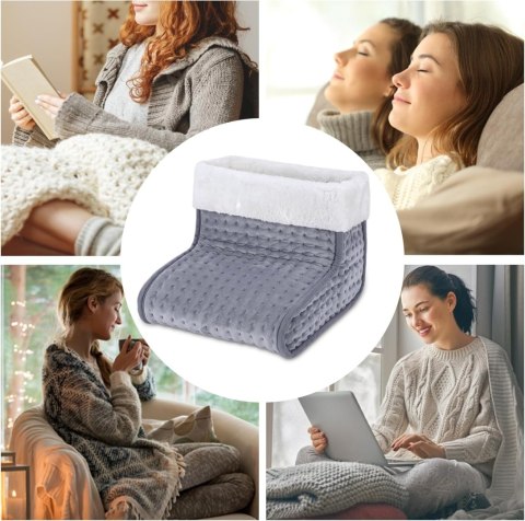 BUT ELEKTRYCZNY POLAROWY OCIEPLACZ DO STÓP + PILOT LED