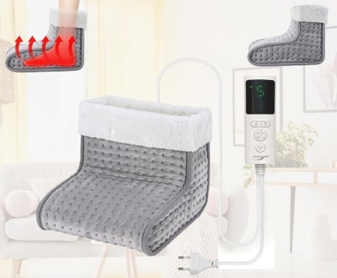 BUT ELEKTRYCZNY POLAROWY OCIEPLACZ DO STÓP + PILOT LED