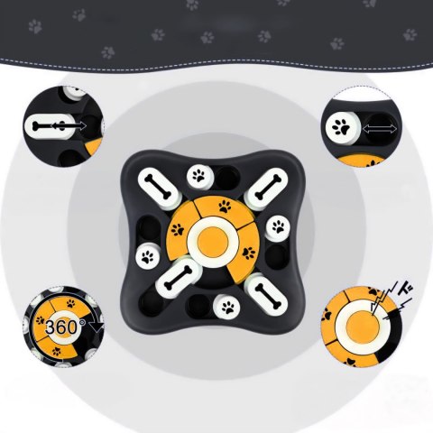 GRA PUZZLE ZABAWKA DLA PSA KOTA PONGO CZARNY