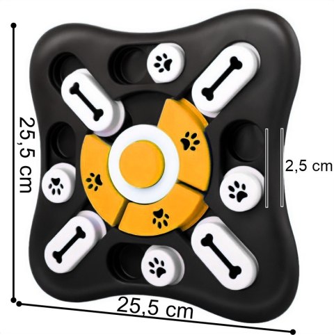 GRA PUZZLE ZABAWKA DLA PSA KOTA PONGO CZARNY