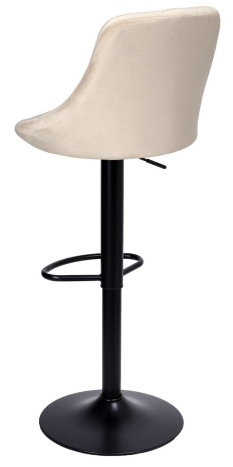 HOKER BAROWY CYDRO BLACK BEŻOWY VELVET