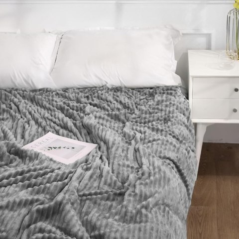 KOC ELEKTRYCZNY 160X180 CM ANGER SZARY