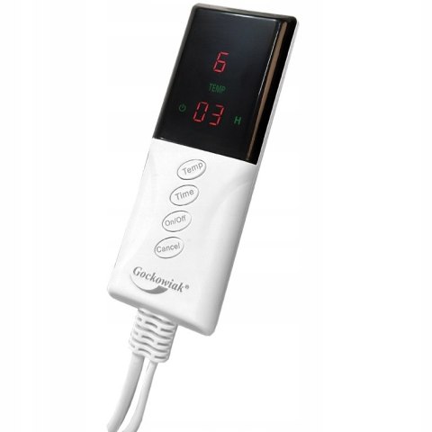 KOC ELEKTRYCZNY 160X180 CM ANGER SZARY