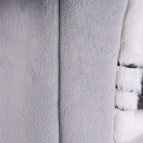 PLUSZOWY DOMEK DLA KOTA JASPER SZARY