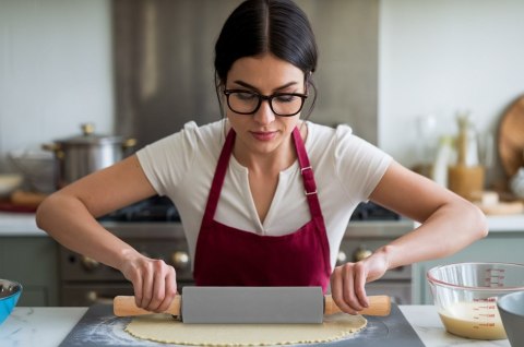 STOLNICA SILIKONOWA SELMA GRAFITOWA 70X50 CM