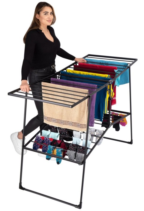 SUSZARKA DWUPOZIOMOWA ROSITA CZARNA