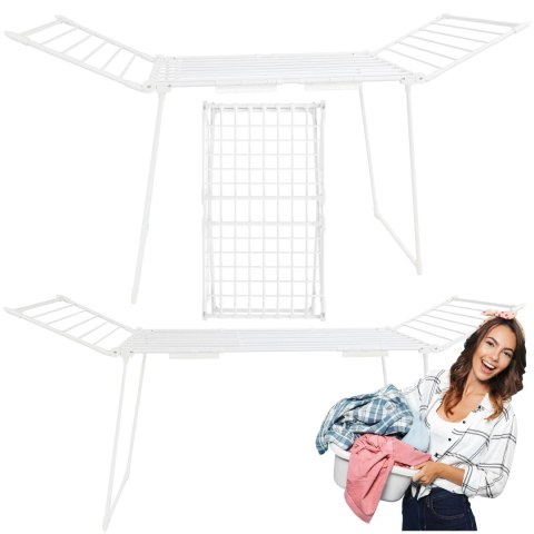 SUSZARKA NA PRANIE TELESKOPOWA ADAJA BIAŁA