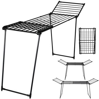 SUSZARKA NA PRANIE TELESKOPOWA ADAJA CZARNA