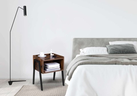 SZAFKA INDUSTRIALNA LOFT SKIVE RUSTIC POSTARZANY DĄB