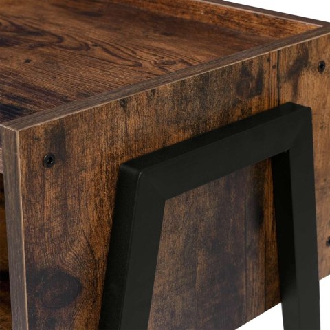 SZAFKA INDUSTRIALNA LOFT SKIVE RUSTIC POSTARZANY DĄB