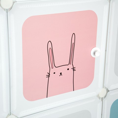 SZAFKA MODUŁOWA REGAŁ ESLA DZIECIĘCY 9 PÓŁEK