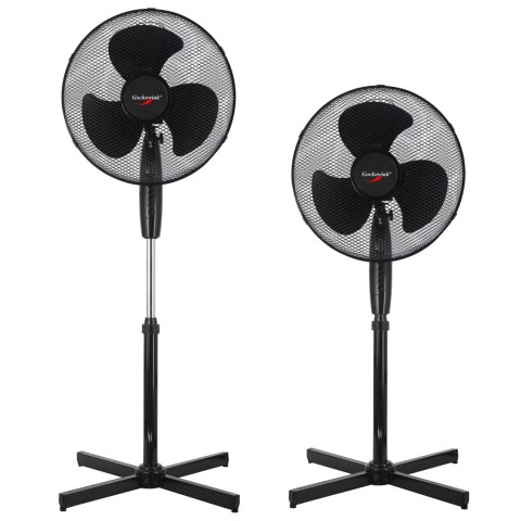 WENTYLATOR PODŁOGOWY STOJĄCY KOUD CZARNY