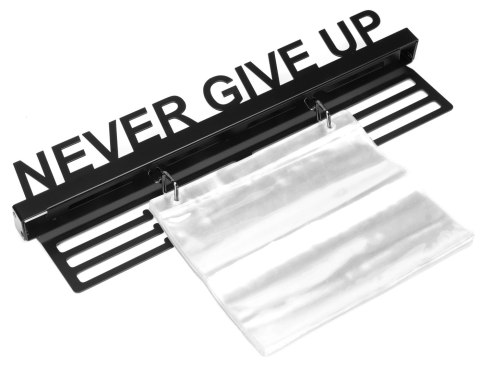 WIESZAK NA MEDALE I NUMERY STARTOWE NEVER GIVE UP