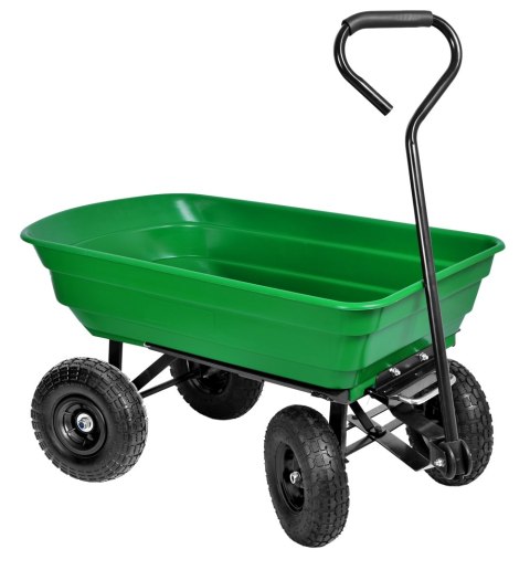 WÓZEK TRANSPORTOWY WYWROTKA GARTEN ZIELONY