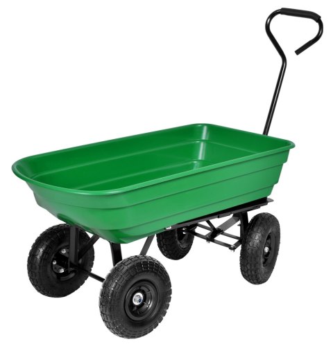 WÓZEK TRANSPORTOWY WYWROTKA GARTEN ZIELONY