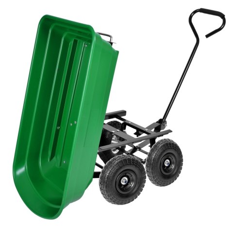 WÓZEK TRANSPORTOWY WYWROTKA GARTEN ZIELONY