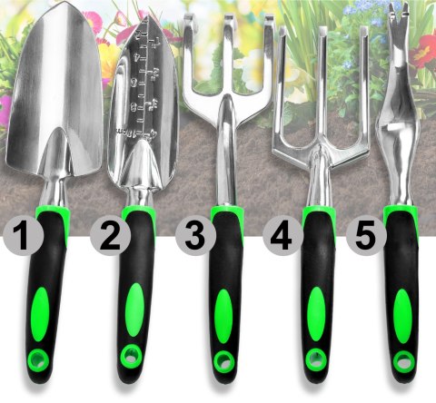 ZESTAW 5 NARZĘDZI OGODNICZYCH FUNAF