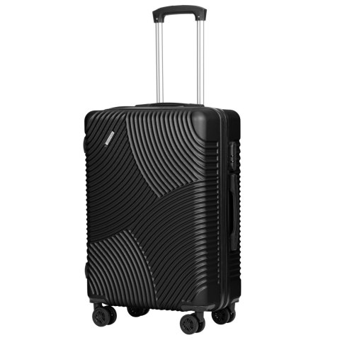 ZESTAW WALIZEK PODRÓŻNYCH AZORES CZARNY 4W1