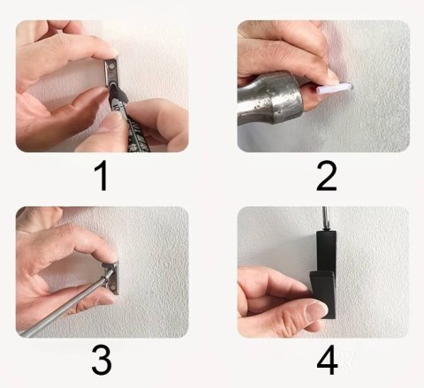 ZESTAW WIESZAKÓW HACZYKÓW HARRY KPL 3 SZTUKI