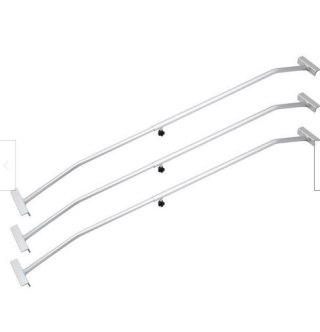 3 wsporniki do plandeki aluminiowe regulowane 140-210 cm płaskie przyczepa