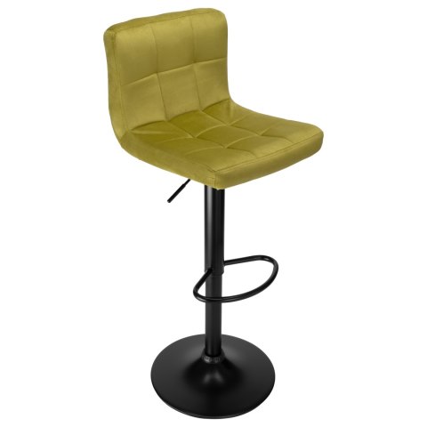 Hoker barowy Arako Black oliwkowe Velvet