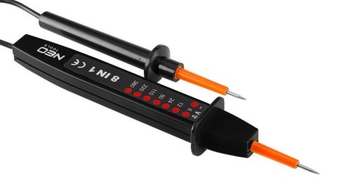 WIELOFUNKCYJNY TESTER NAPIĘCIA 8 W 1 AC/DC 6-380V WIELOFUNKCYJNY TESTER NAPIĘCIA 8 W 1 AC/DC 6-380V
