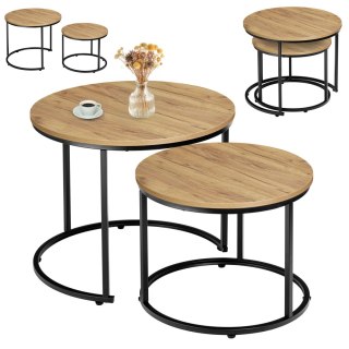 Zestaw dwóch stolików loft Galen Small Craft