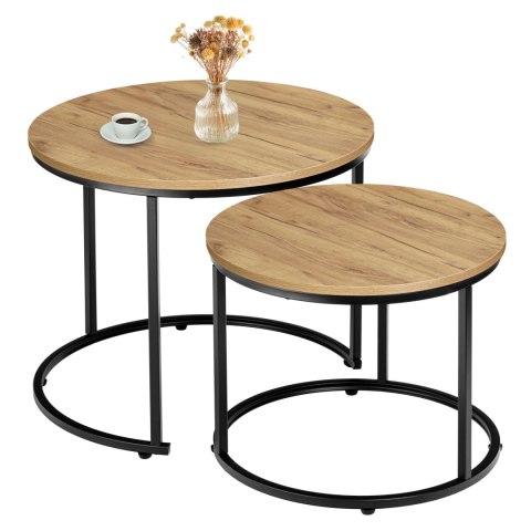 Zestaw dwóch stolików loft Galen Small Craft