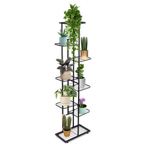 Kwietnik 8 poziomów NEST czarny