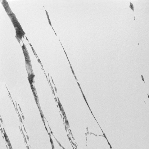 Kwietnik metalowy stojący MOGREN biały marmur