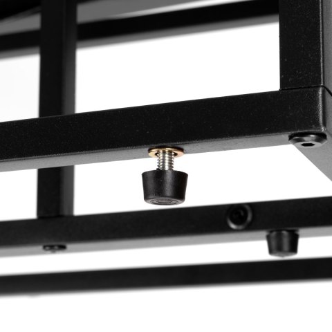 Kwietnik stojący ANTIRES biały marmur metalowy