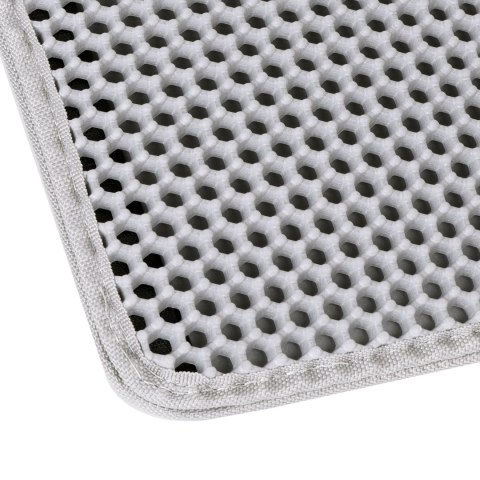 MATA DLA KOTA WYCIERACZKA CATSY 40X50 CM SZARA