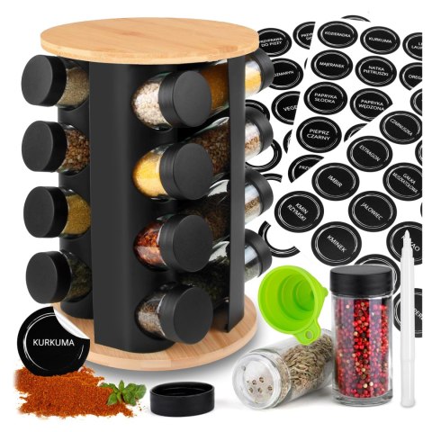 Stojak na przyprawy ROMERO obrotowy