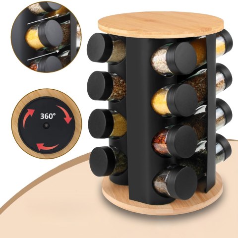 Stojak na przyprawy ROMERO obrotowy