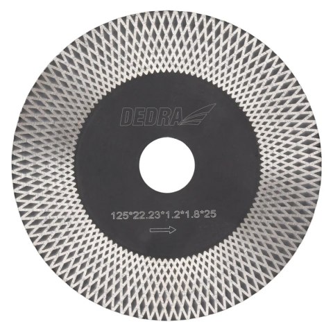TARCZA DIAMENTOWA 125MM ROMBY TARCZA DIAMENTOWA 125MM ROMBY