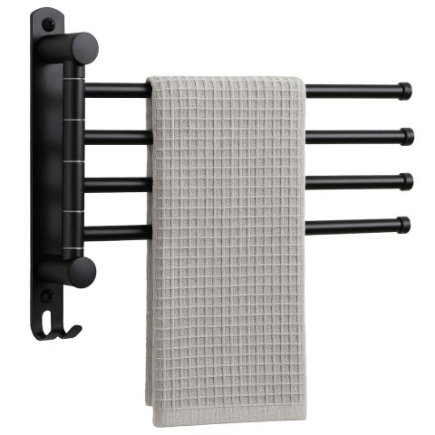 WIESZAK na ręczniki CETRI czarny