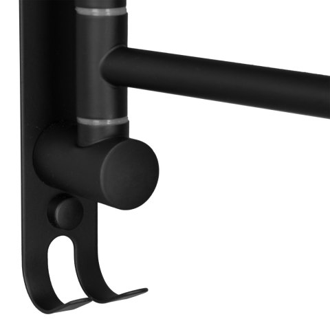 WIESZAK na ręczniki CETRI czarny