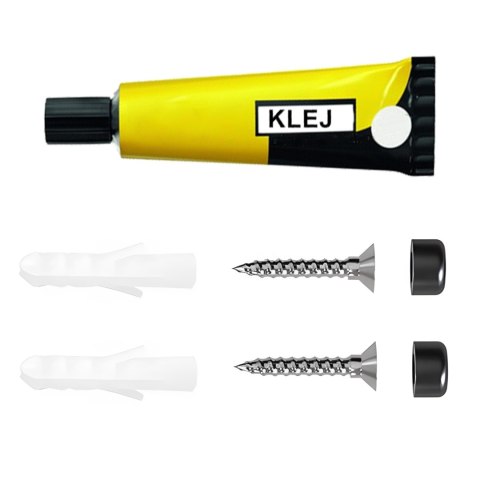 Wieszak łazienkowy na ręczniki ONTI czarny