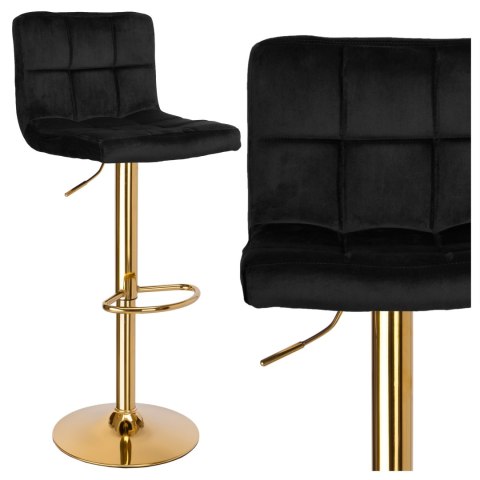 Hoker barowy Arako Gold czarny Velvet