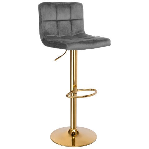 Hoker barowy Arako Gold grafitowy Velvet