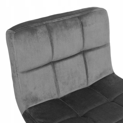 Hoker barowy Arako Gold grafitowy Velvet