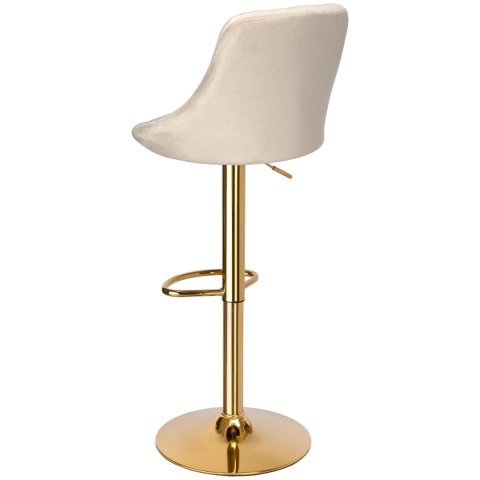 Hoker barowy Cydro Gold beżowe Velvet