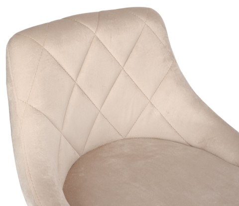Hoker barowy Cydro Gold beżowe Velvet