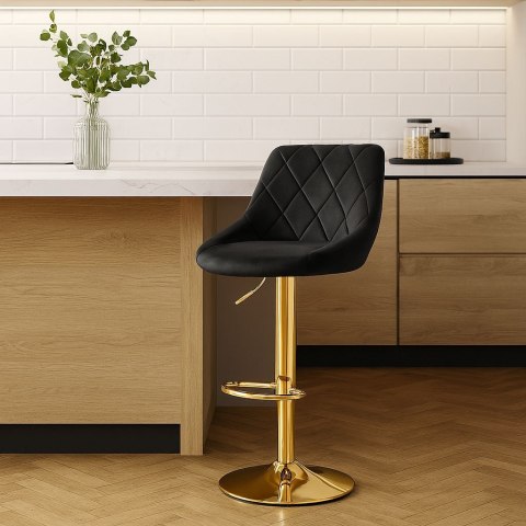 Hoker barowy Cydro Gold czarne Velvet