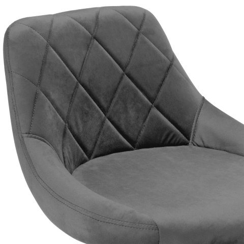 Hoker barowy Cydro Gold grafitowe Velvet