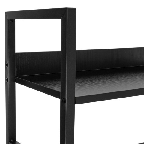 Regał industrialny loft Varberg Black Regał industrialny loft Varberg Black