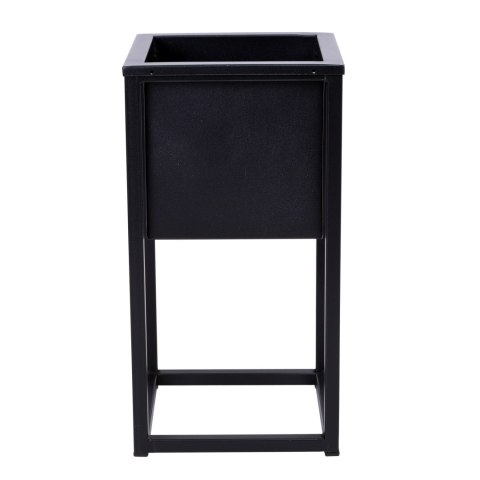 KWIETNIK CONCOVE LOFT 40 CM CZARNY